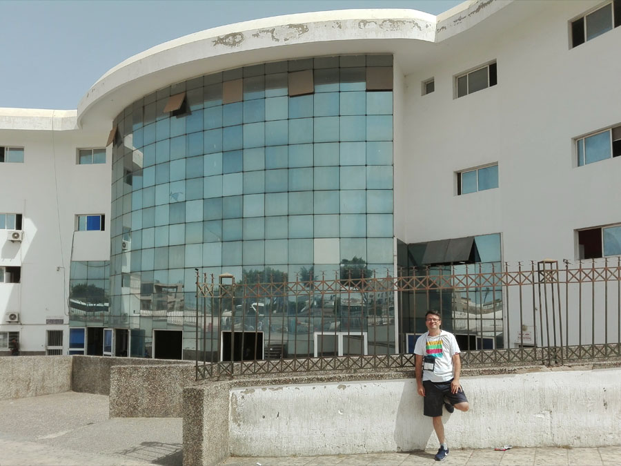 Na autobusovej stanici Agadir.